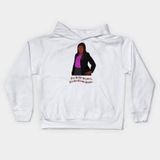 Kelly Kapoor I'm Kelly Kapoor The Business B Meme Fan Art Kids Hoodie